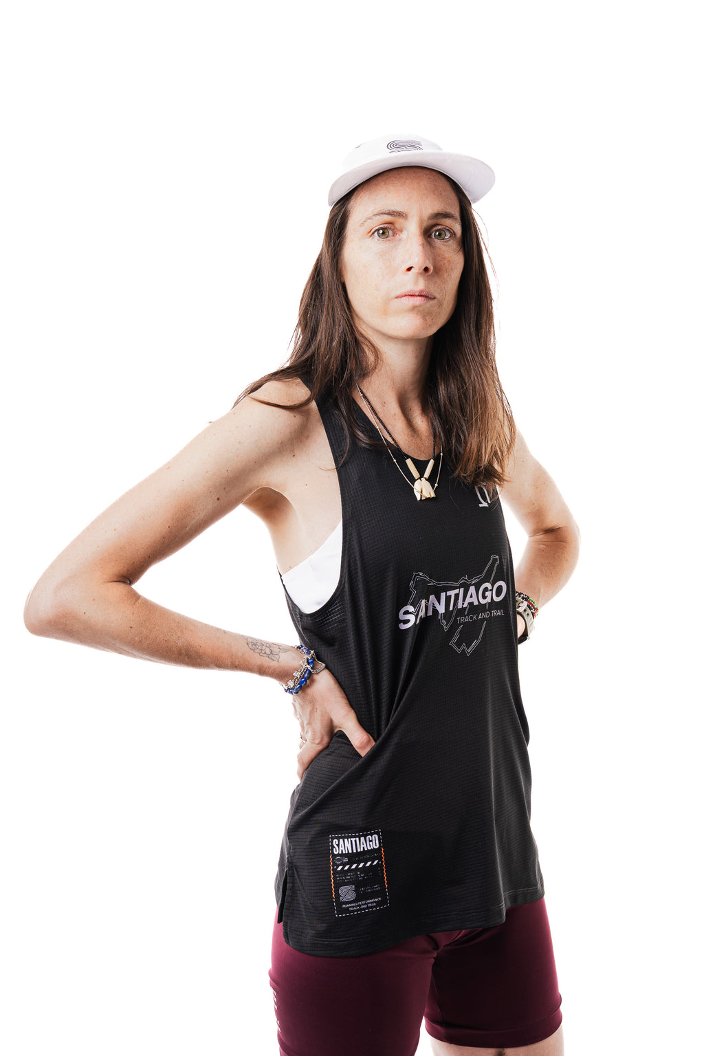 RACE DAY SINGLET — MUJER