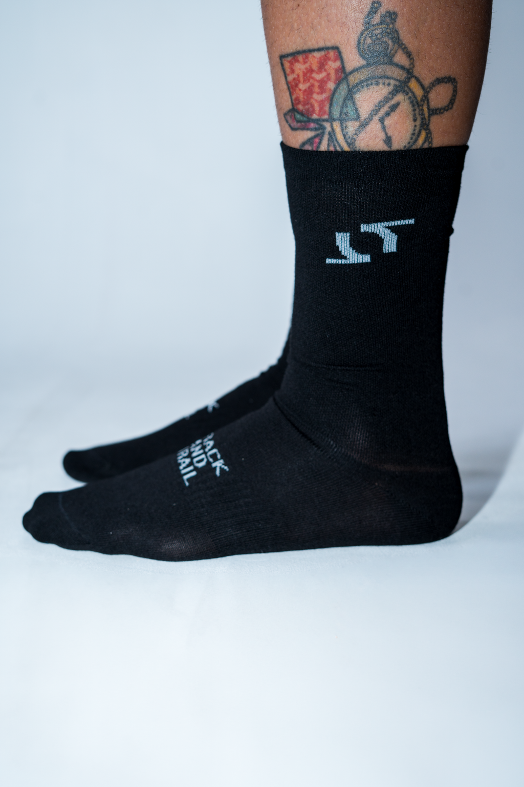 RUNNING SOCK BLACK