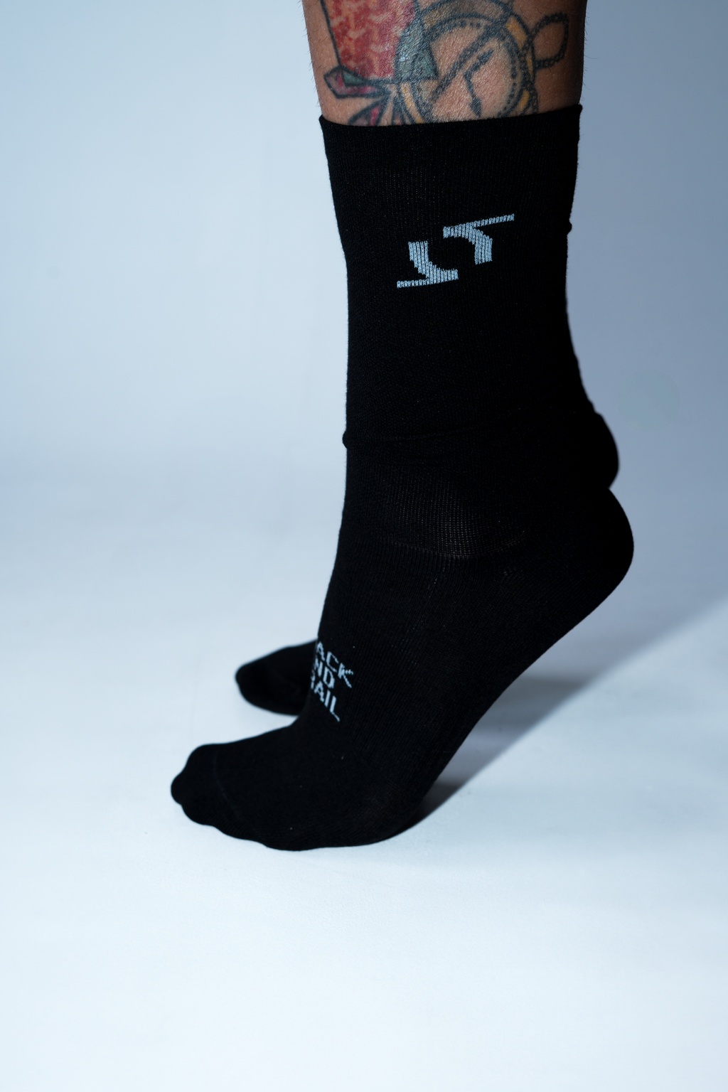 RUNNING SOCK BLACK